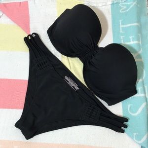 Victoria’s Secret swim suit 34 DD and M bottoms